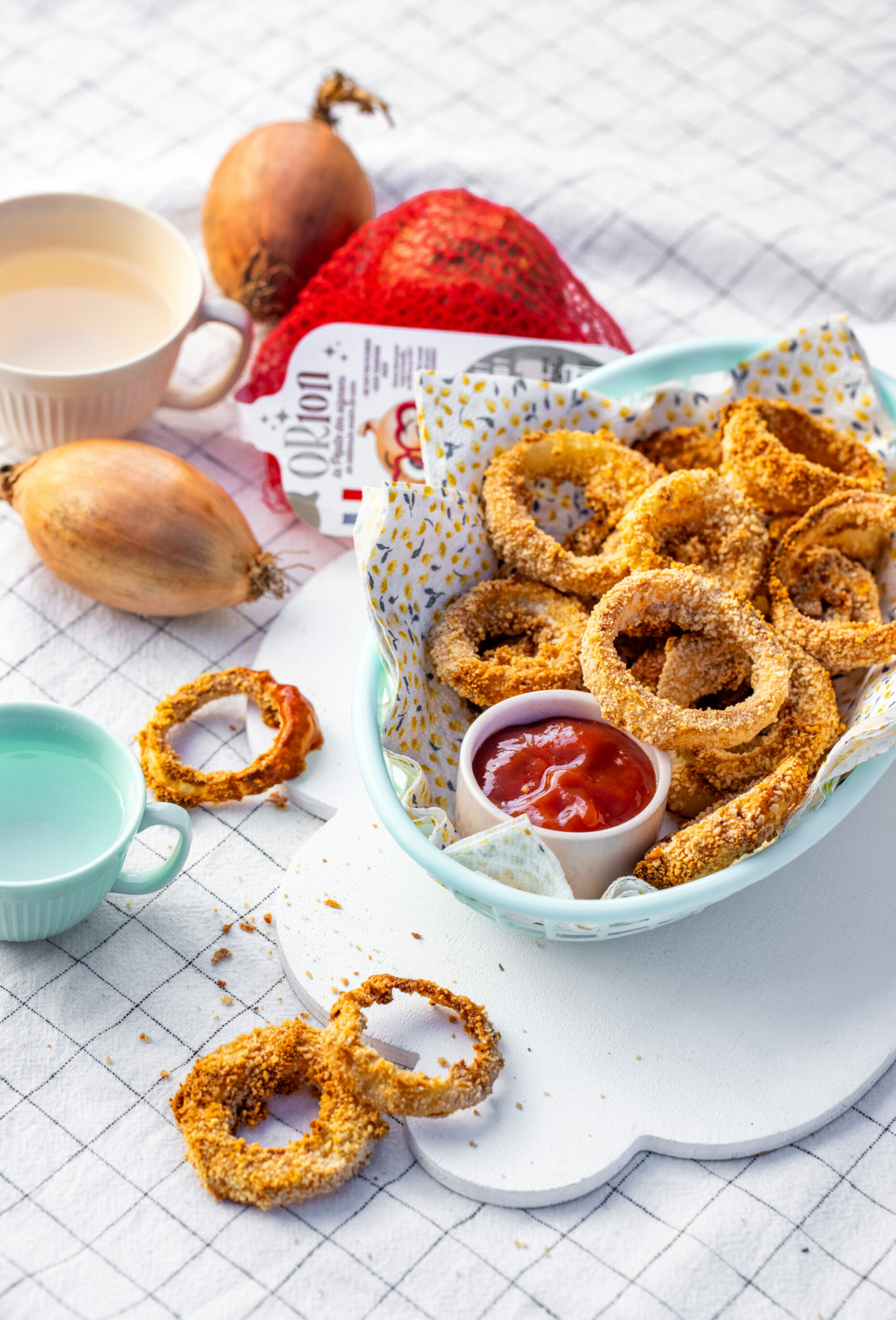 Oignon orion ring au four paprika