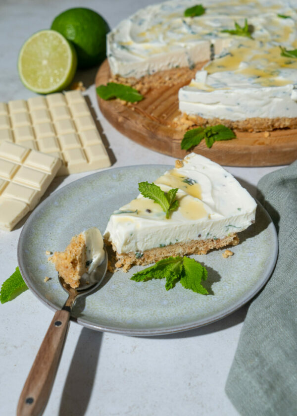 Cheesecake menthe/citron vert